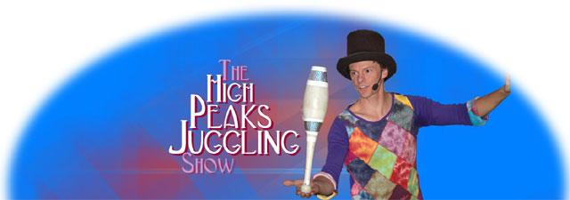 The High Peaks Juggling Show - comedy vaudeville juggling act from Saratoga Springs NY