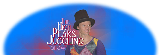 The High Peaks Juggling Show - comedy vaudeville juggling act from Saratoga Springs NY